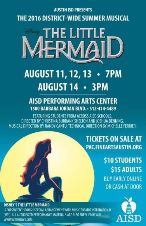 Family Fun – The Little Mermaid Musical