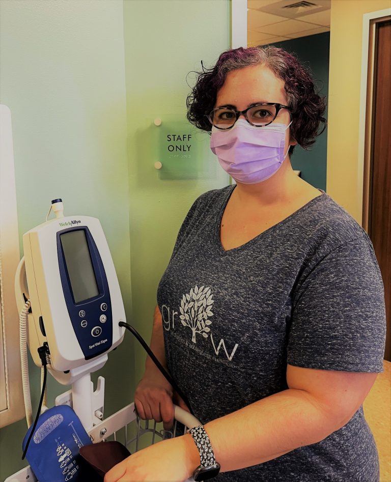 Nurse Jasmin and our Patient Portal